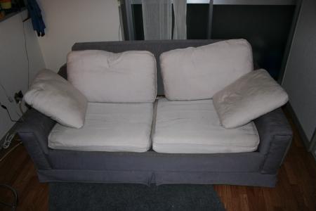 Real Sofa Bed - 160cm X 90cm X 50cm (approx) - 3000 yens
